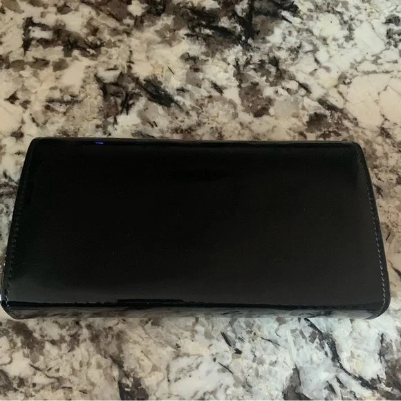 NEW Black Patent Evening Clutch - Picture 8 of 10